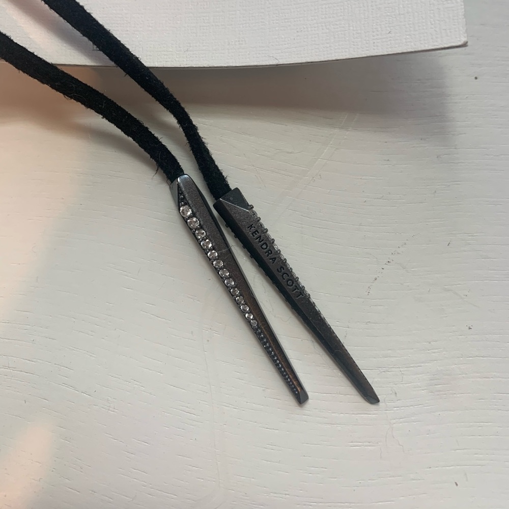 Kendra Scott suede wrap necklace